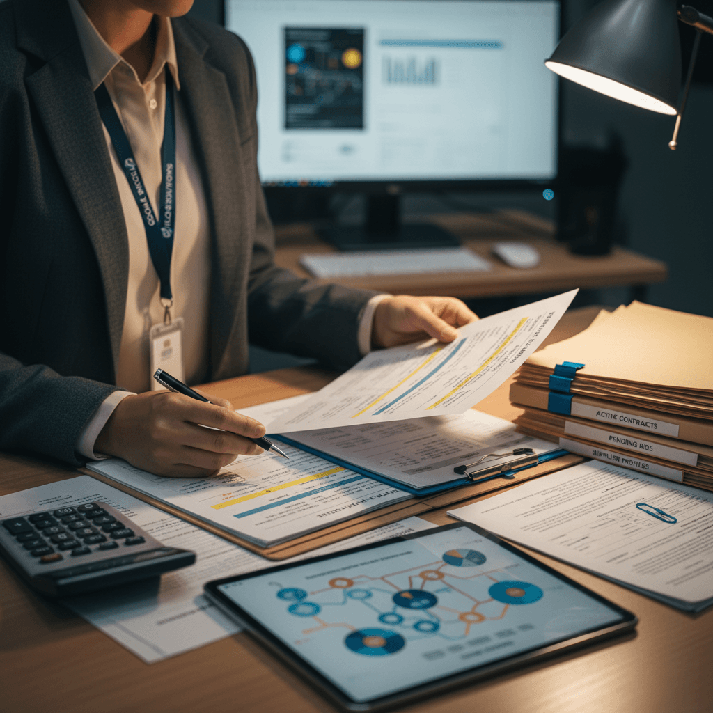 Procurement process navigation
